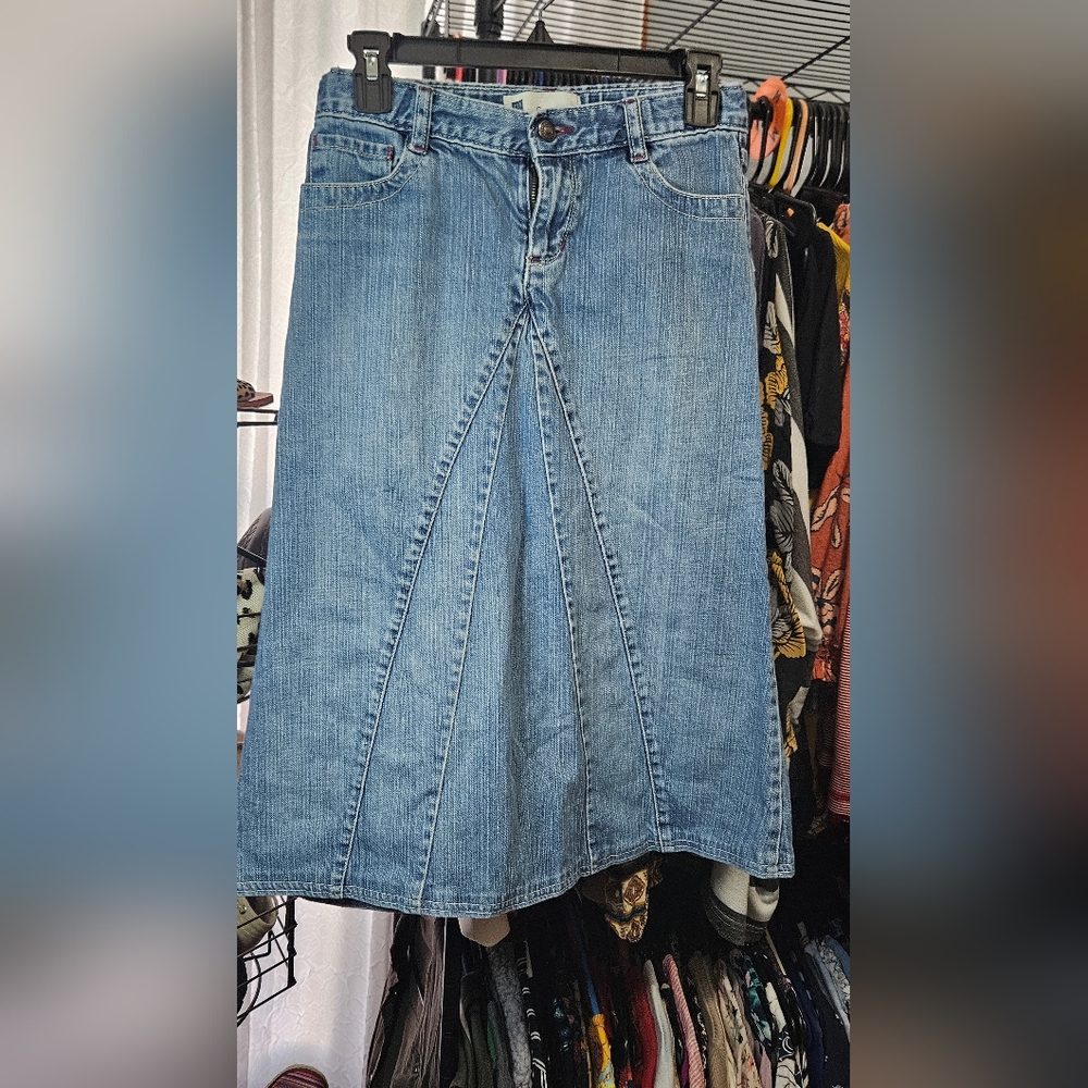 Vintage GAP Blue Denim Skirt